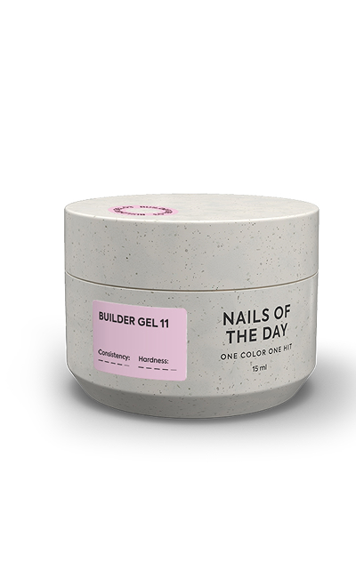 NAILS OF THE DAY Builder Gel 11, 15 ml